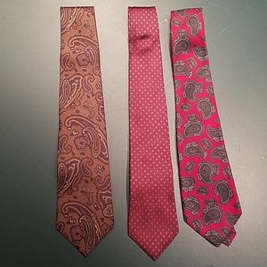 Aet if 3 silk ties